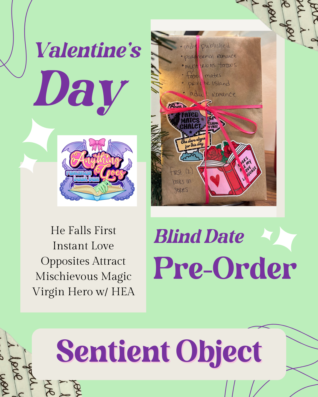Valentine's Blind Date With a Book - PRE-ORDER