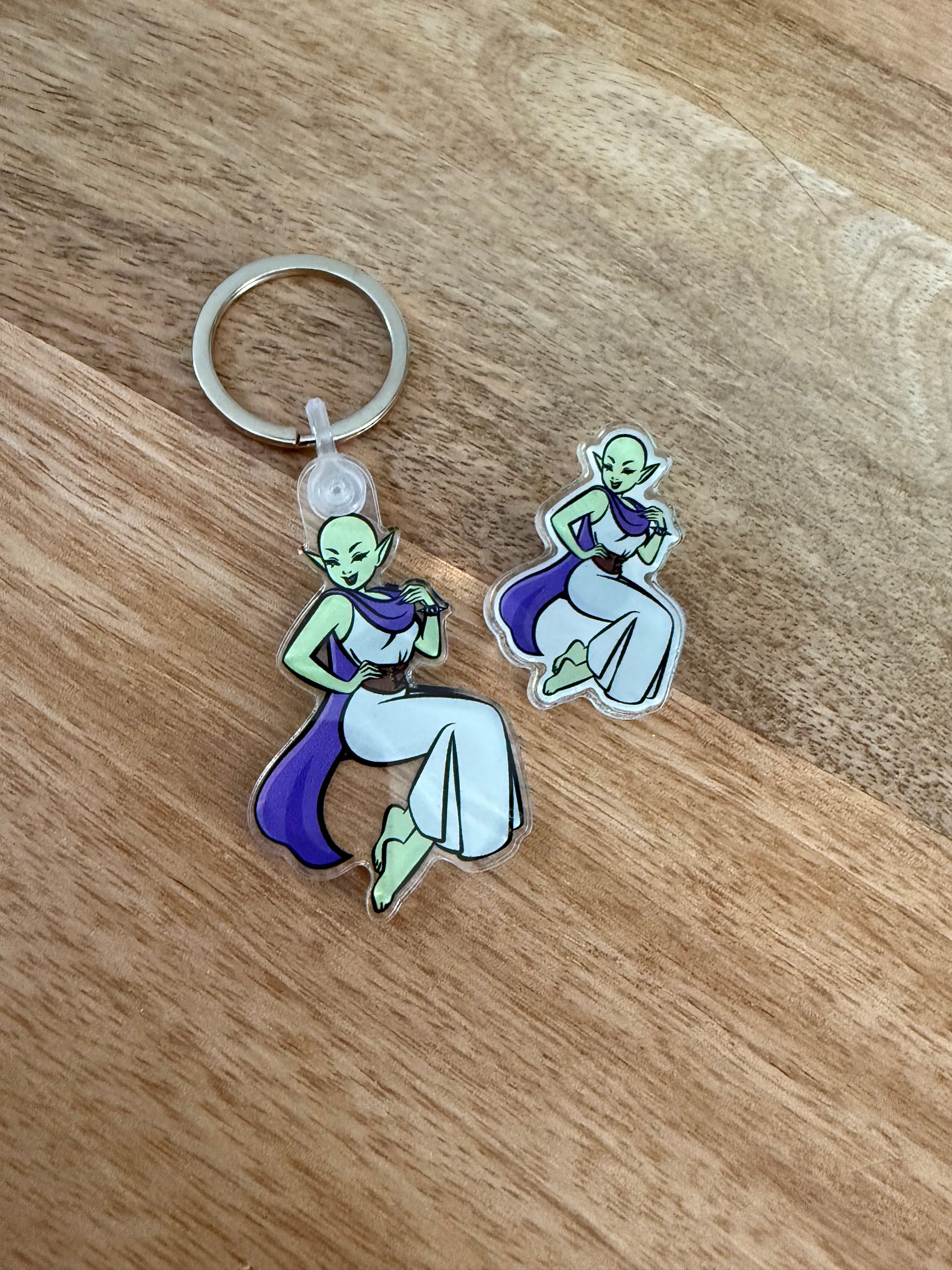 Femme Fatale Series by D.J. Russo Keychains & Pins