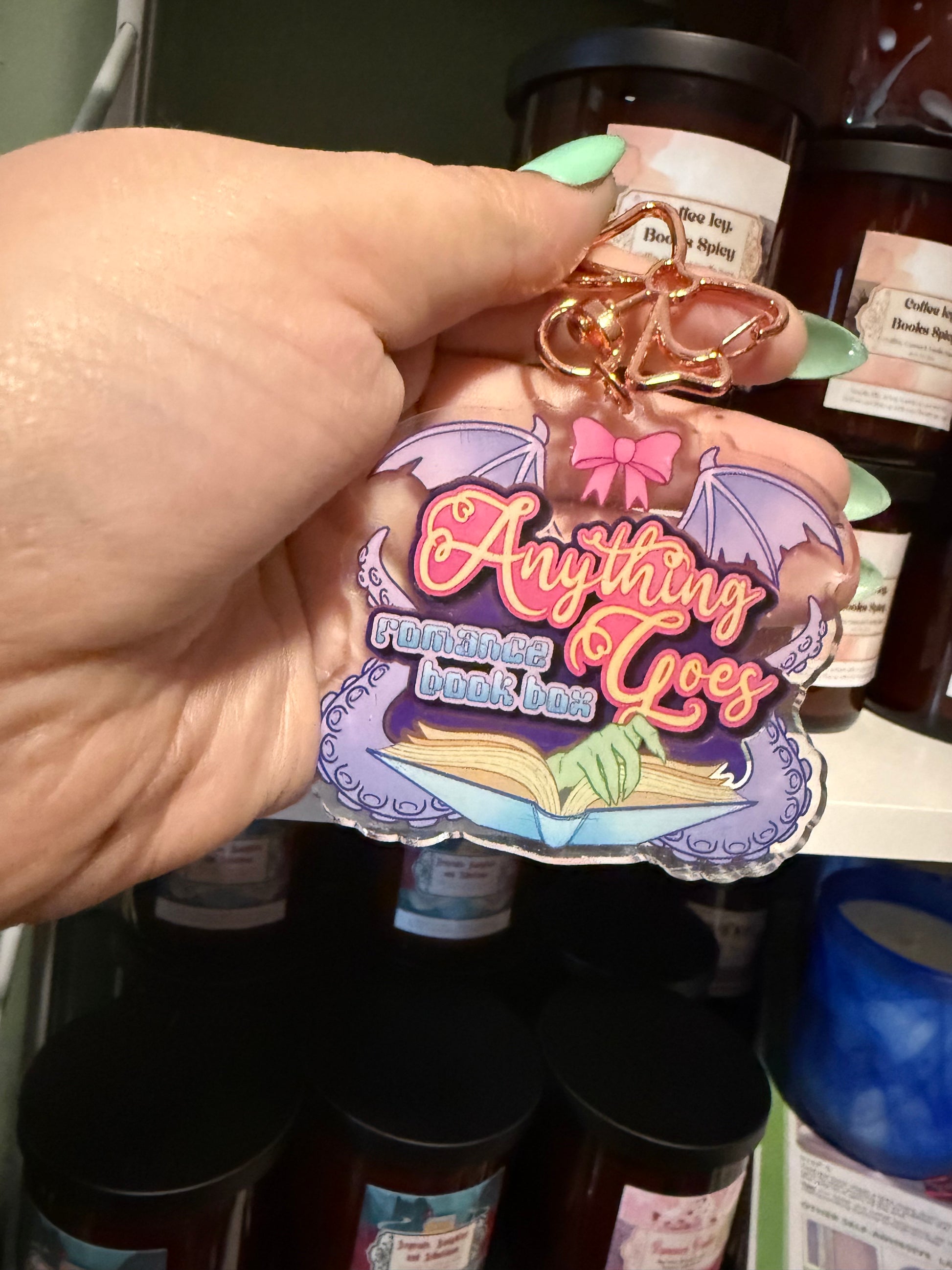 Anything Goes Romance Pins & Keychains